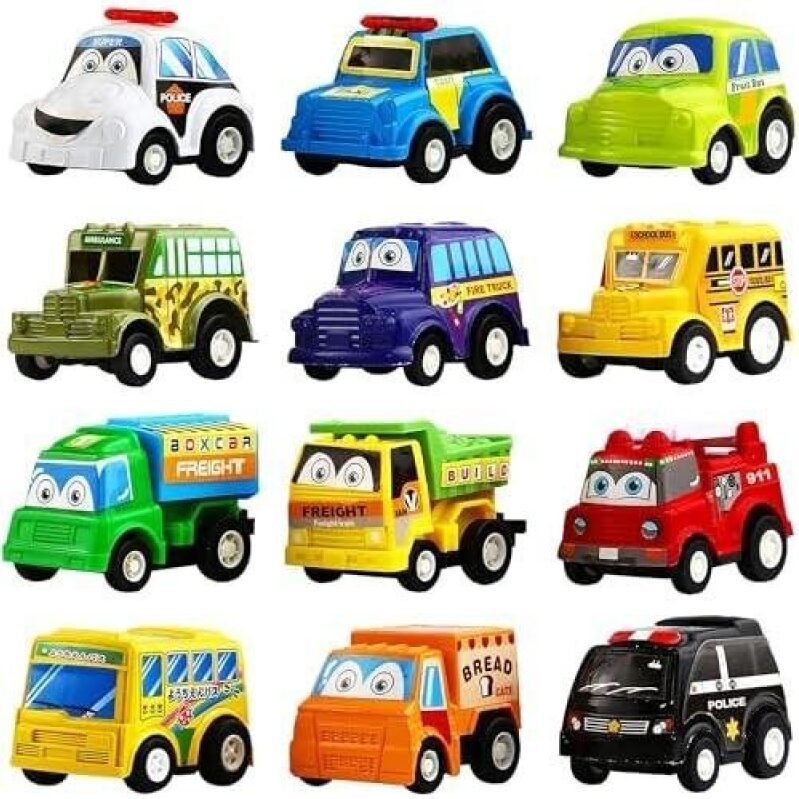 Funcorn Toys 12-Piece Mini Car Set with 57% Discount