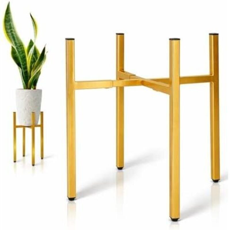 Sleek Adjustable Metal Plant Stand - 60% Discounted