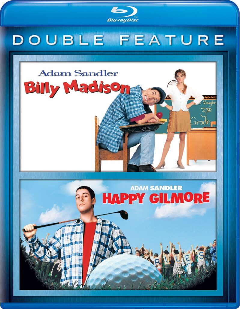 Billy Madison / Happy Gilmore Double Feature Blu-ray - Adam Sandler Comedy Collection