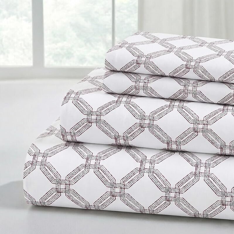 Extra Soft Printed Sheets & Pillowcase Set - Full Size