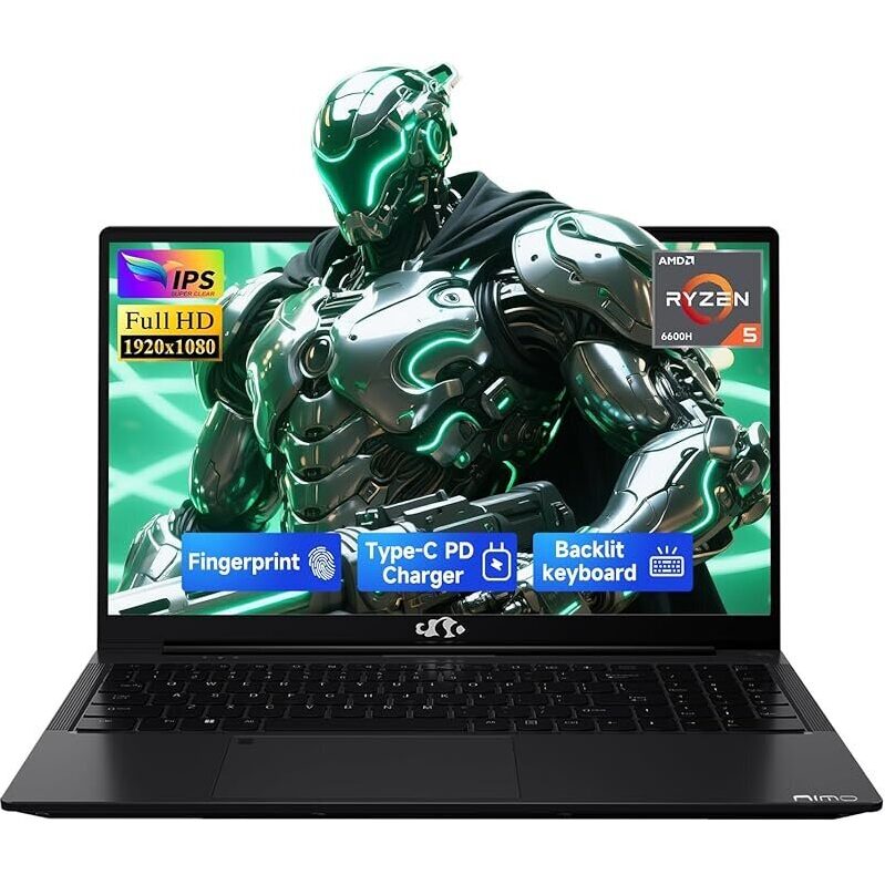 Nimo N153 15.6-inch FHD Gaming Laptop with Ryzen 5