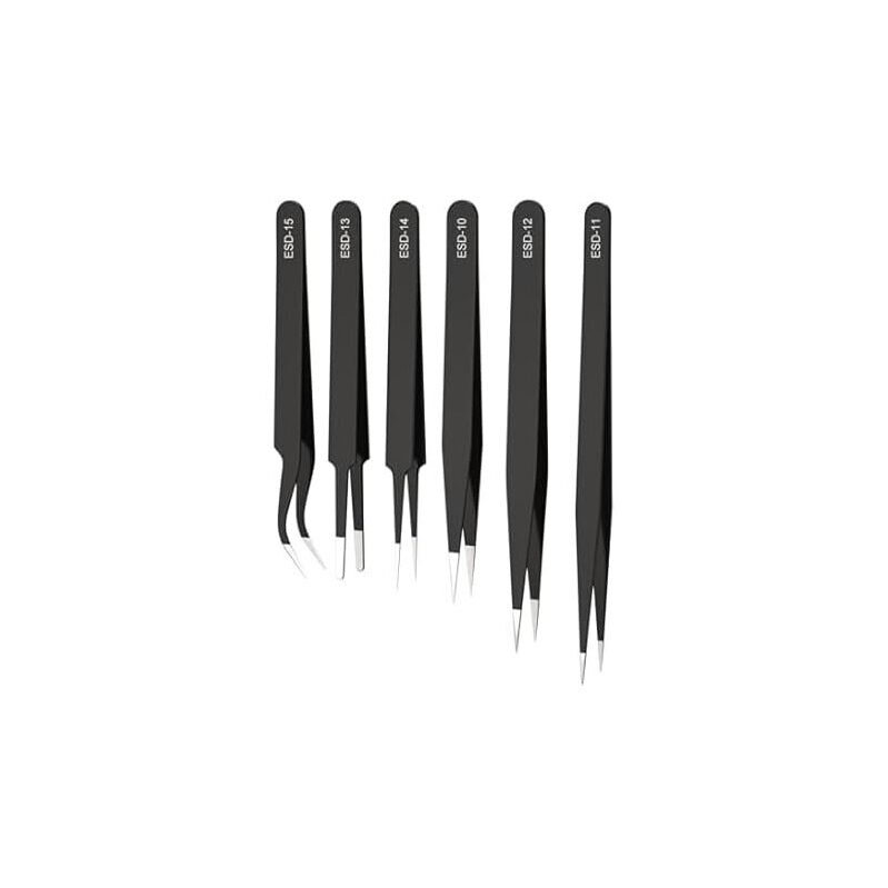 JASTIND AAP-Tool-101 6-Pieces Tweezers: Precision Tools for Every Task