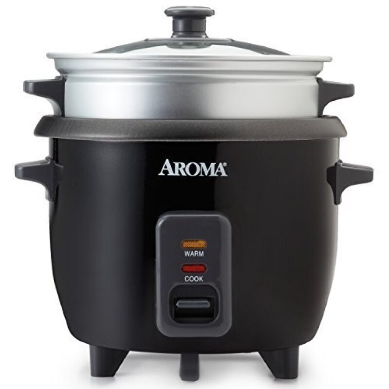 Aroma 3-Cup Rice Cooker - Affordable and Efficient