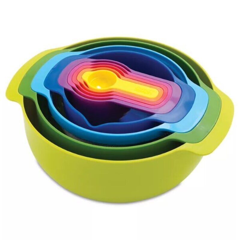 Joseph Joseph Nest Plus 9-Piece Nesting Bowl and Measuring Spoon Set for $35