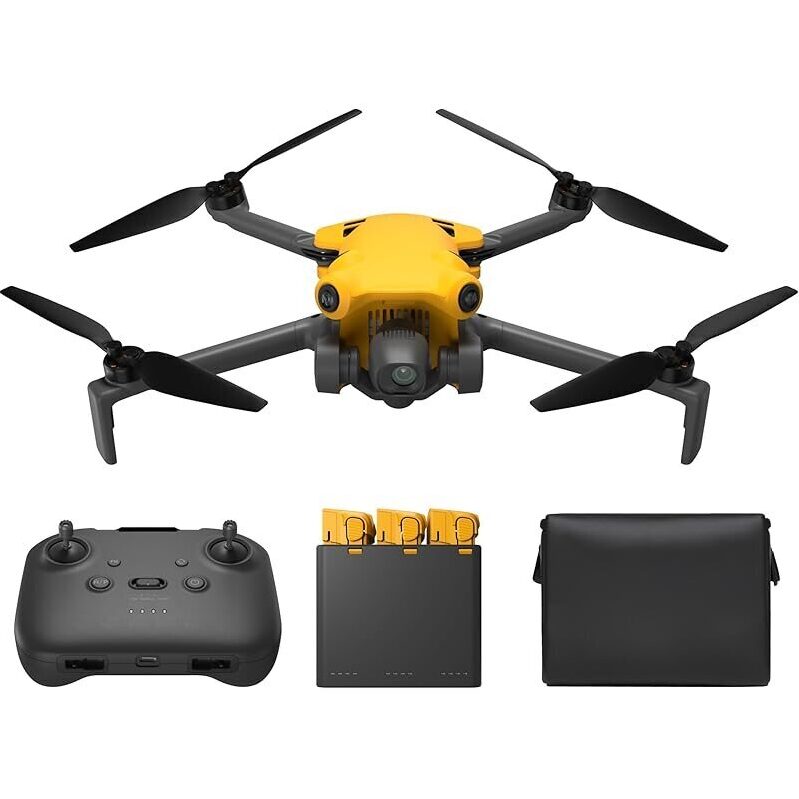 Skyrover X1 Fly More Combo Drone with Camera 4K - Cinematic Quality, Long Battery Life