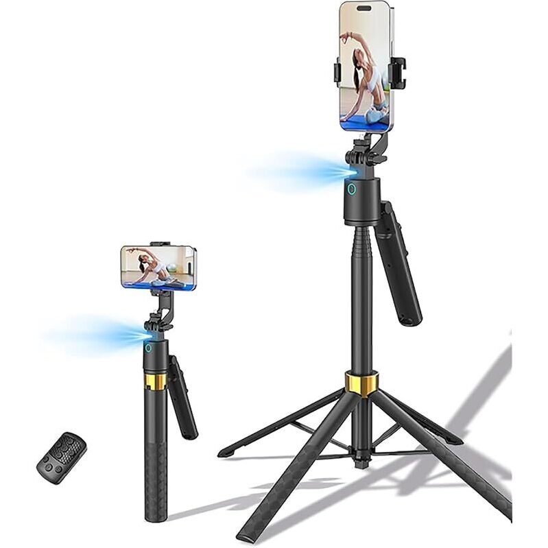 Syhsdzg 70-in 360-Degree Rotation Tripod with Wireless Remote