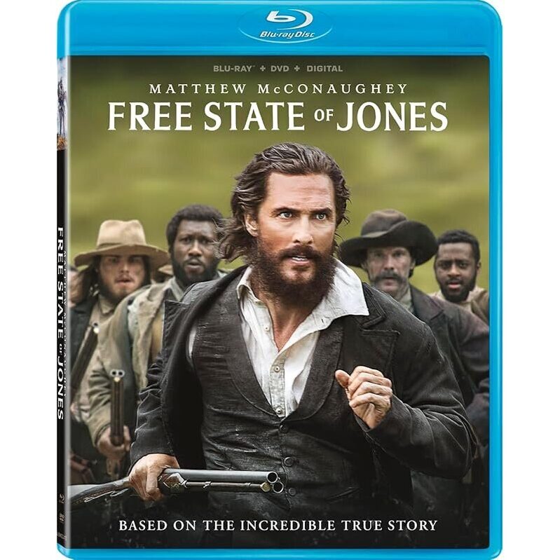 Free State of Jones Blu-ray - Matthew McConaughey's Inspiring True Story