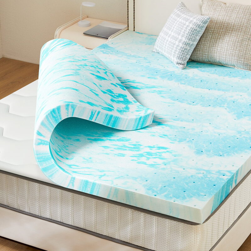 EDX 3-inch Cool Gel Memory Foam Mattress Topper Twin XL