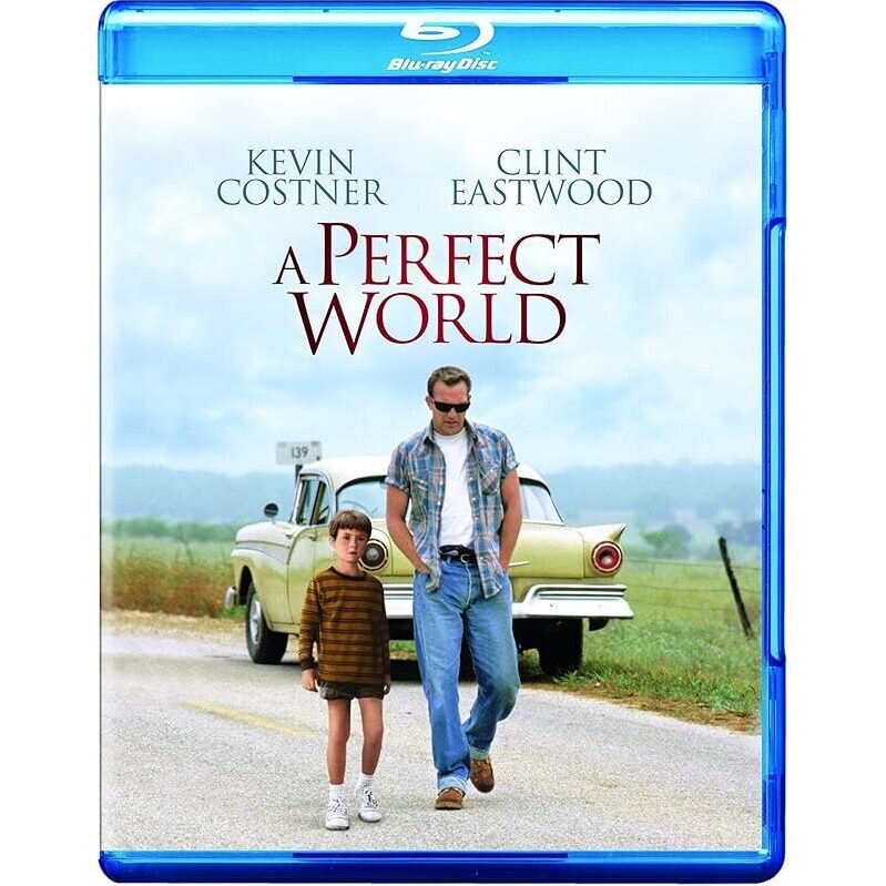 A Perfect World Blu-ray: Classic Road Trip Film Starring Kevin Costner and Clint Eastwood