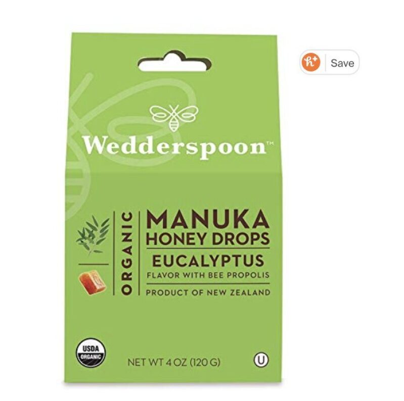 Wedderspoon Organic New Zealand Manuka Honey Lozenges - 4 oz