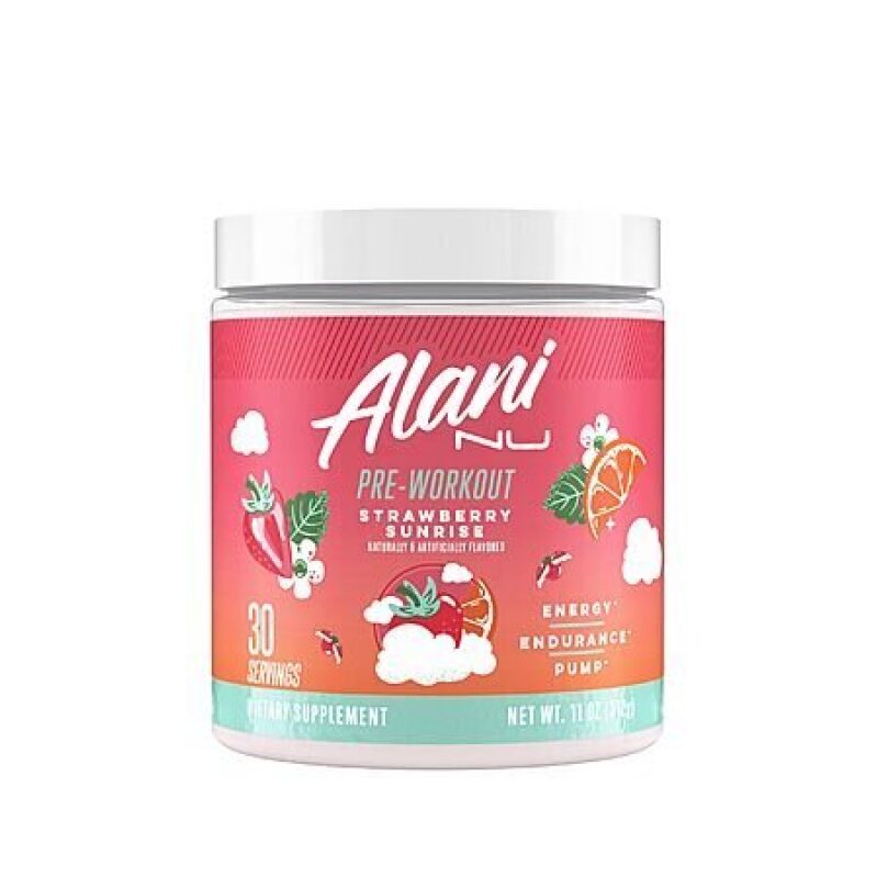 Alani Nu Pre-Workout Powder with 200mg Caffeine - 30 Servings on Sale