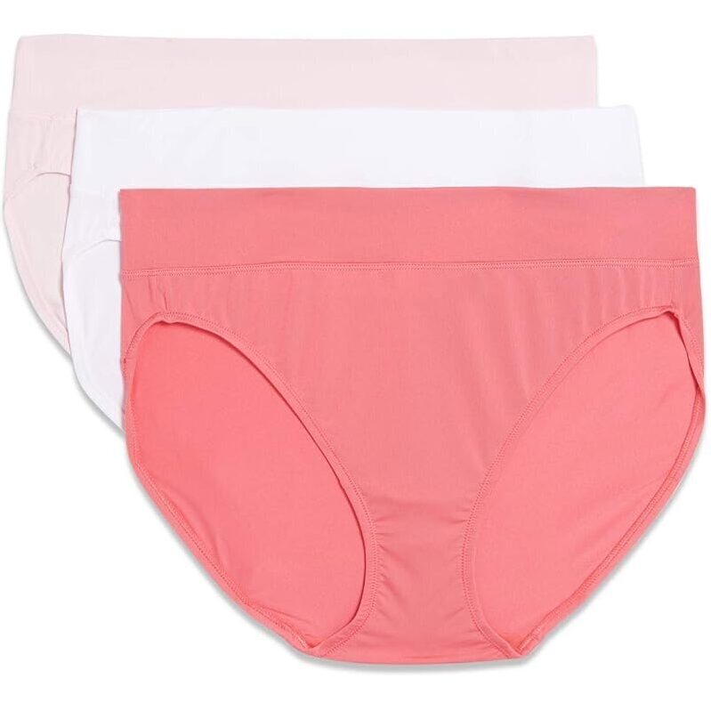 Warners Blissful Benefits Hi-Cut Underwear - 3-Pack Comfort Pack
