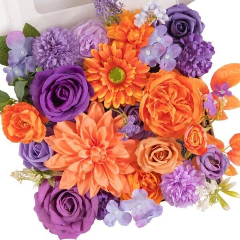 Vibrant Artificial Flowers for DIY Events - 45% Discount