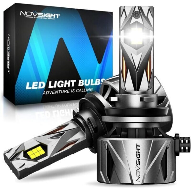 NOVSIGHT H11/H9/H8 Fog Bulbs Upgrade - 900% Brighter, 95,000LM, 240W