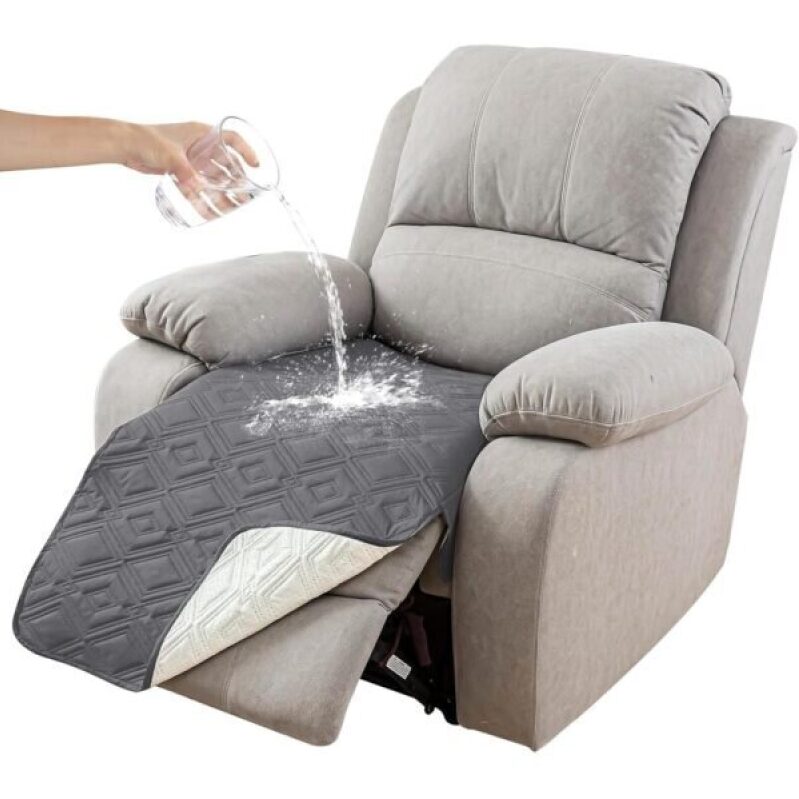 Genina 100% Waterproof Recliner Chair Covers - Ideal for Pet Owners