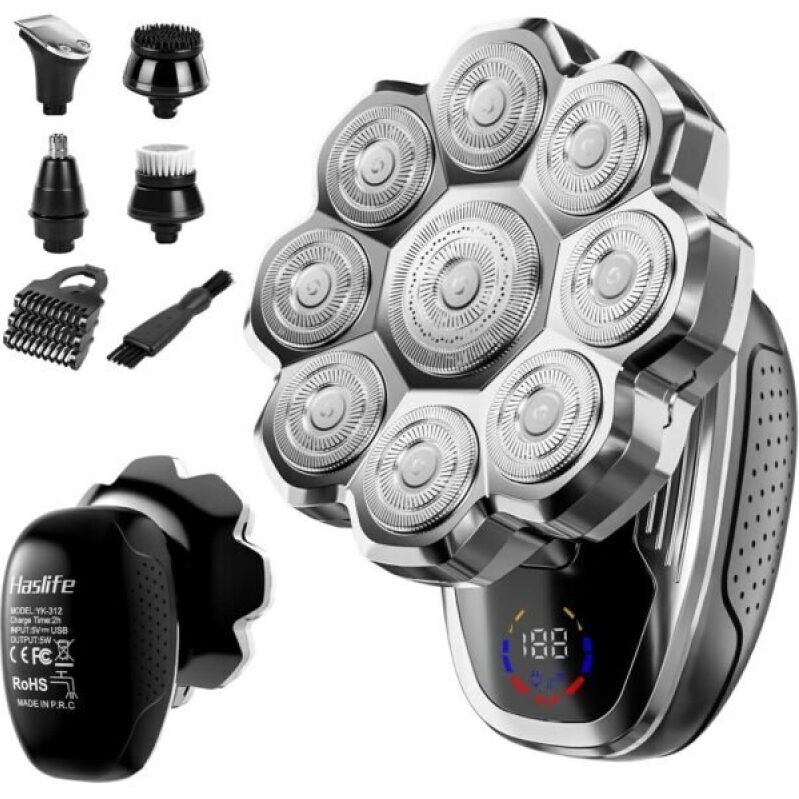 Haslife Electric Shaver for Men with 5 Blades - 50% Discount