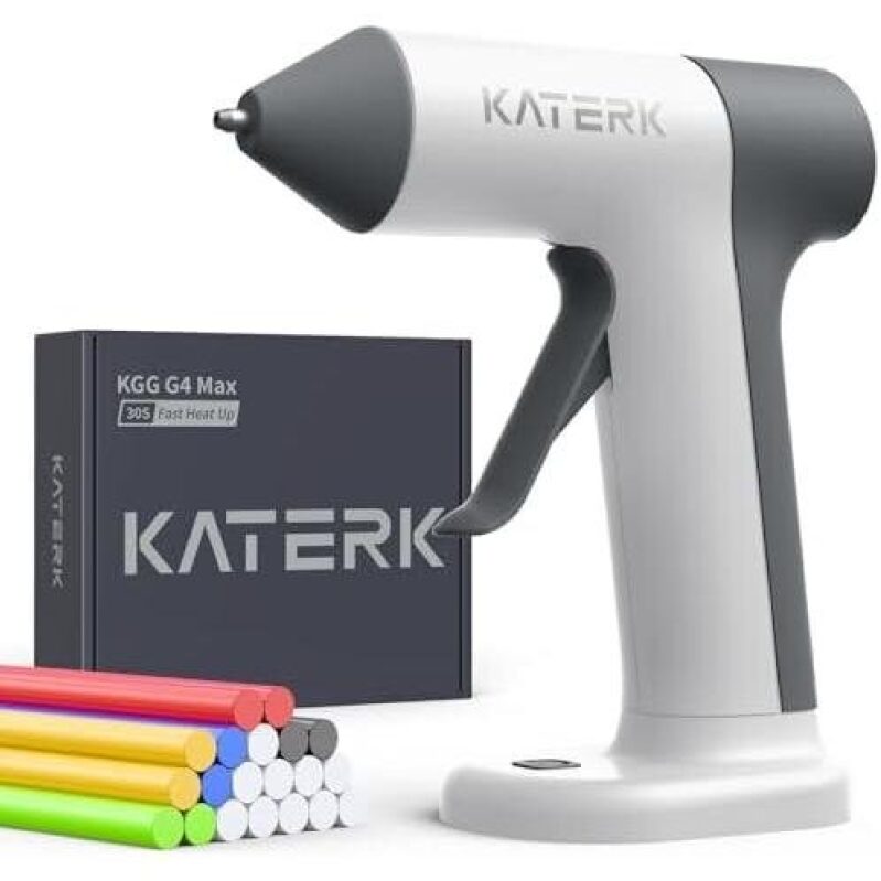 Katerk Wireless Glue Gun Kit - 45% Off