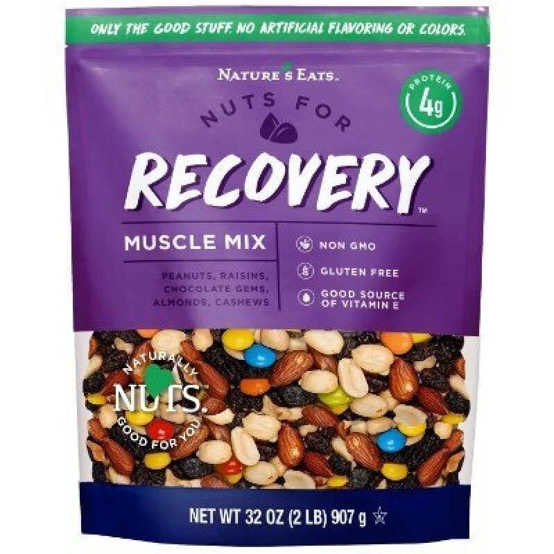 Nuts for Recovery Muscle Mix: 32oz High-Energy Snack