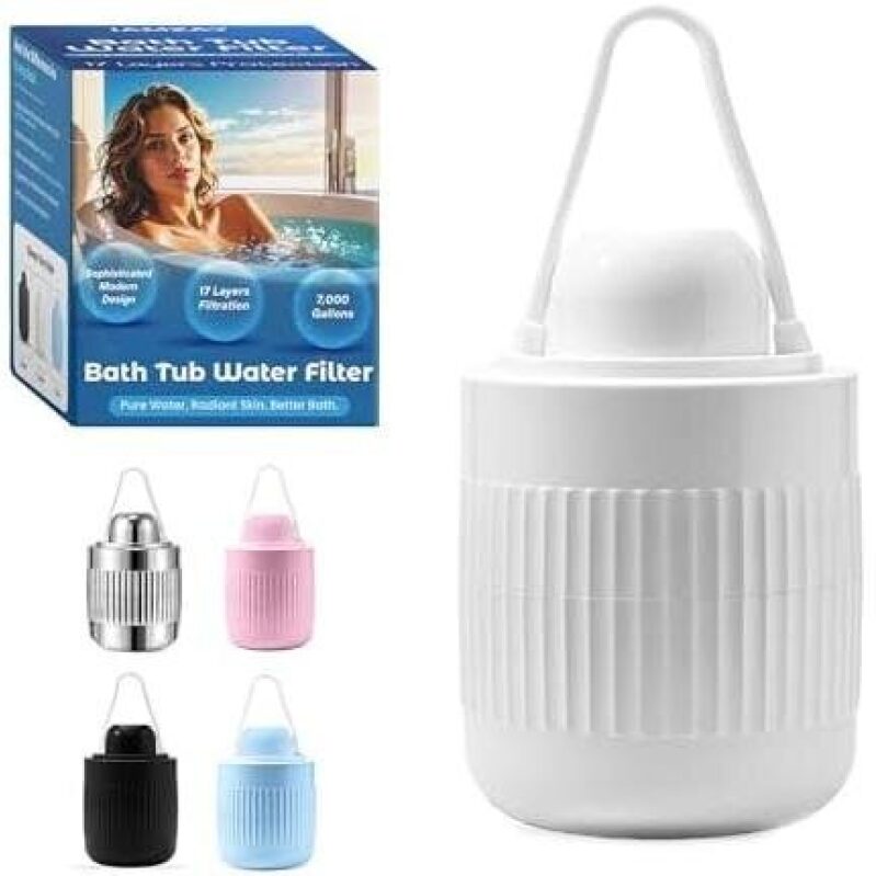 Upgrade Your Bath with 17-Layer Bath Tub Water Filter - 50% OFF