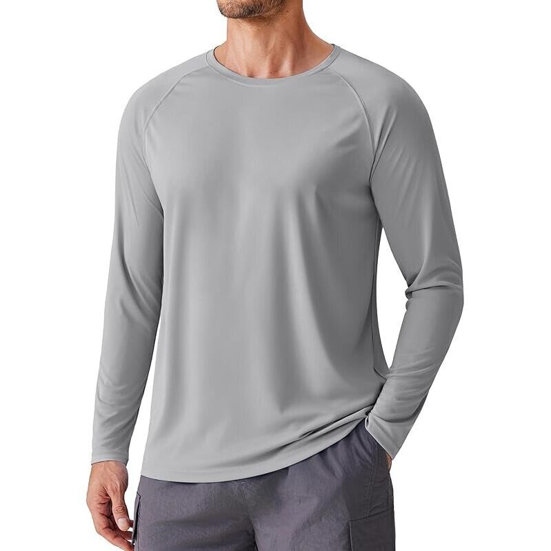 Pinspark Men's UPF 50+ UV Protection Long Sleeve Sun Shirt - Ultimate Sun Guard