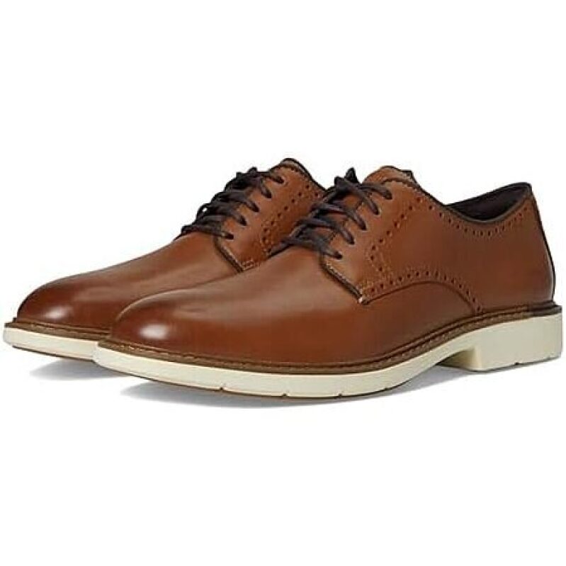 Cole Haan Men's Go-To Plain Toe Oxford Shoes - British Tan