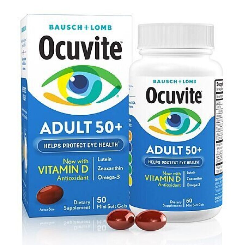 Ocuvite 50+ Eye Vitamins - Premium Eye Health Support