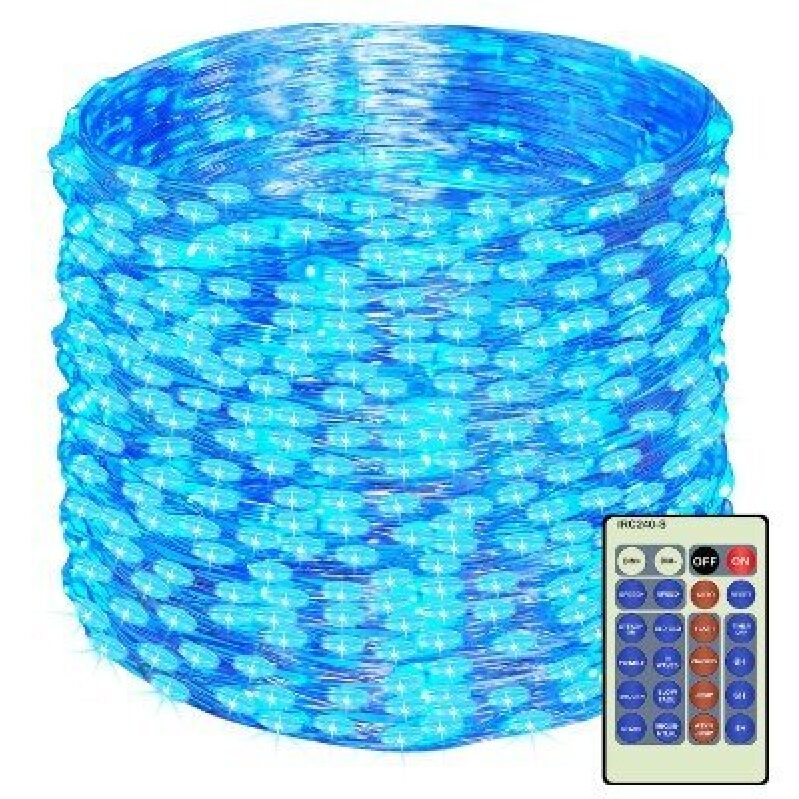 164FT Waterproof LED String Lights for Outdoor, 500 LED Fairy Lights