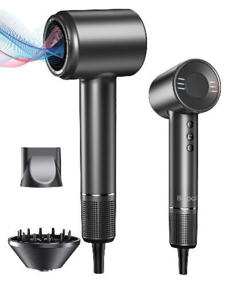 Bopcal High-Speed Negative Ion Hair Dryer: Effortless Drying and Styling