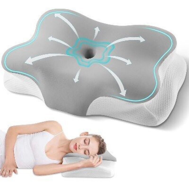 Experience Ultimate Comfort with Silkena Butterfly Neck Pillow