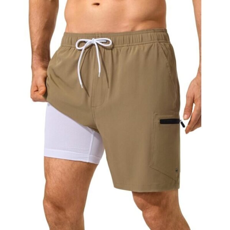 SILKWORLD Mens Quick Dry Compression Liner Shorts - 50% Off