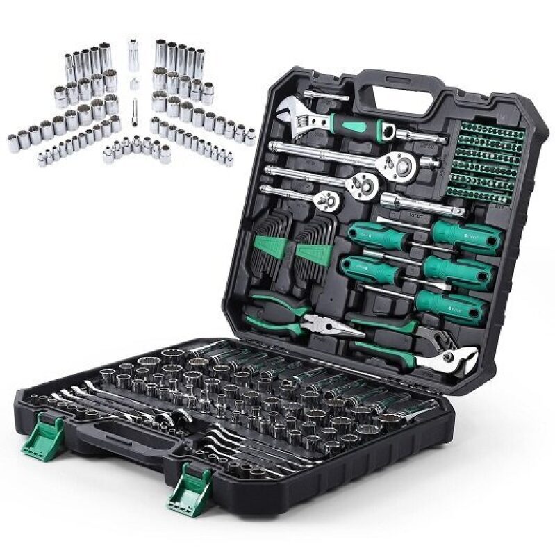Towallmark 213-Piece Manual Tool Set - Unbeatable Value