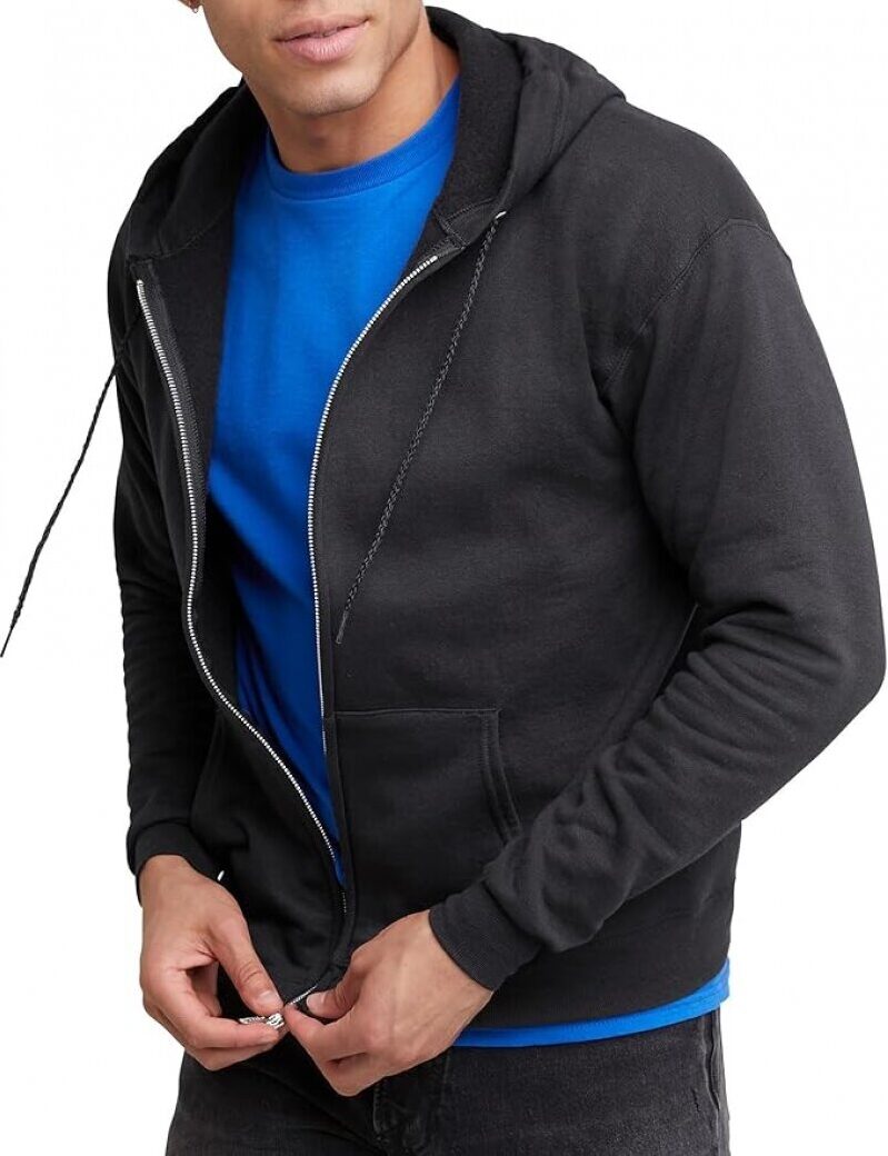 Hanes Men's Ecosmart Fleece Full-zip Hoodie - Memorial Day Deal