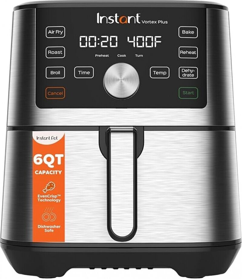 Instant Pot 6QT VORTEX Plus Air Fryer - 6-in-1 Multi-Functional Kitchen Marvel