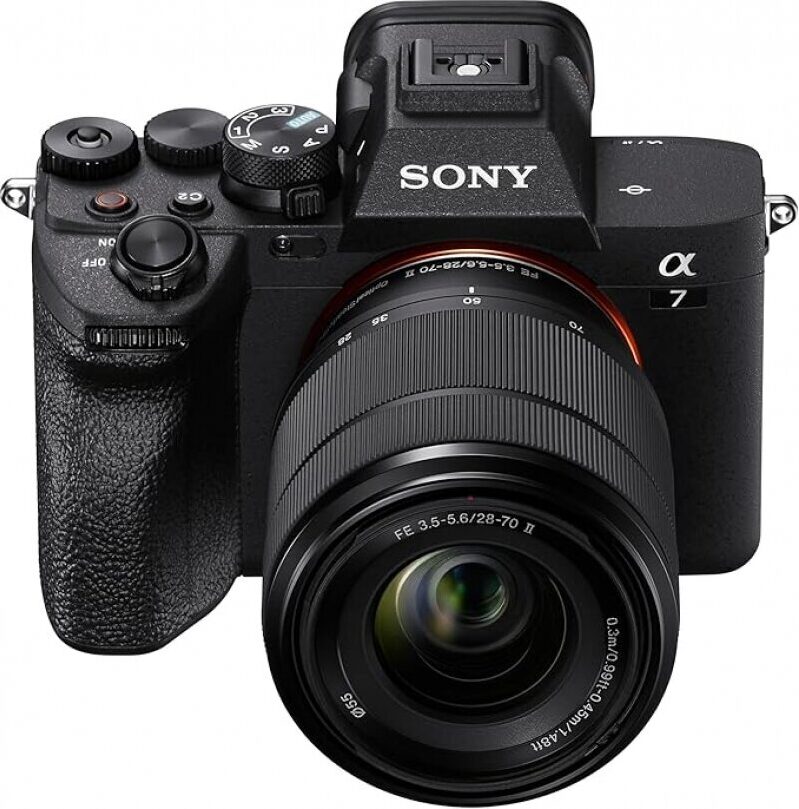 Sony Alpha 7 IV Full-Frame Mirrorless Camera Kit - Save $400