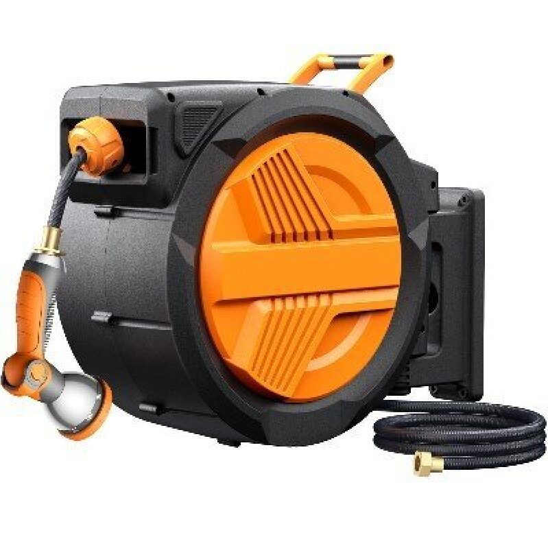 YGZ 100ft Retractable Garden Hose Reel - Efficient Water Management