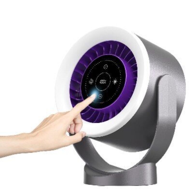 USB Rechargeable Desk Fan with Smart Controls