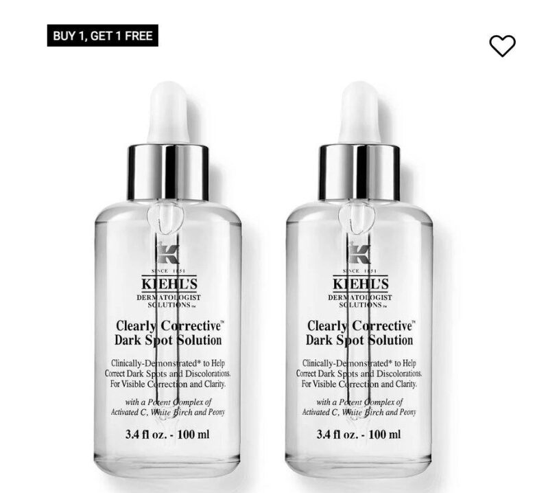 Buy 1, Get 1 Free! Kiehl's Dark Spot Solution - Brighten and Even Skin Tone