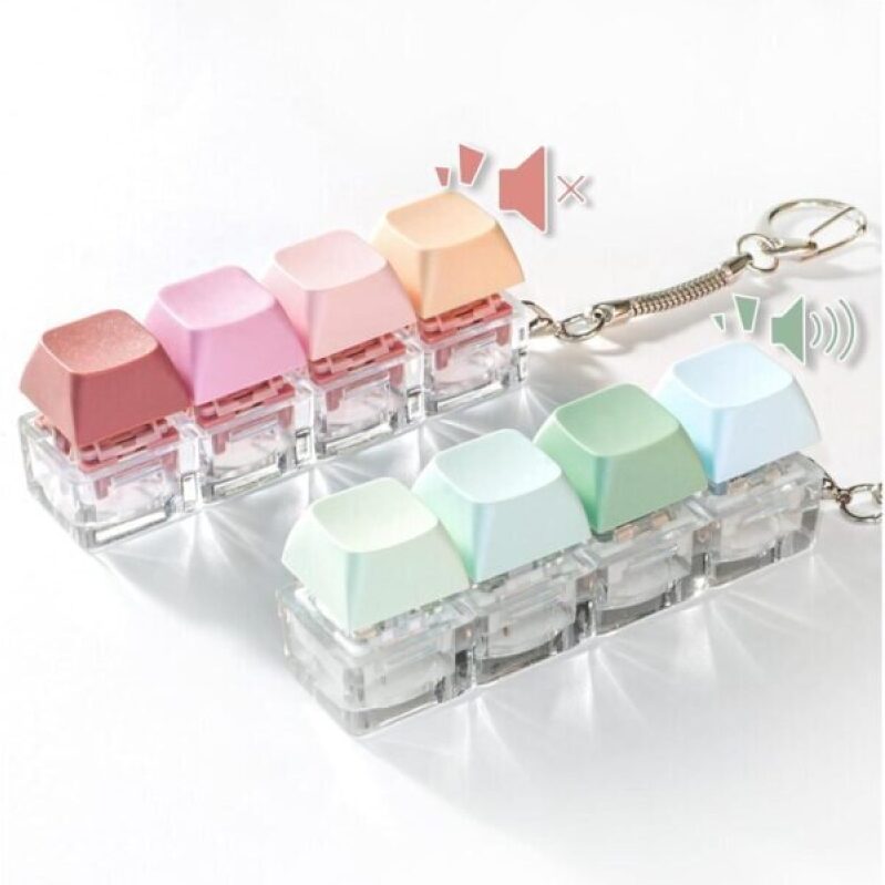 NiXianLinGo 2 PCS Keyboard Fidget Toy: Stress Relief & Focus Improvement