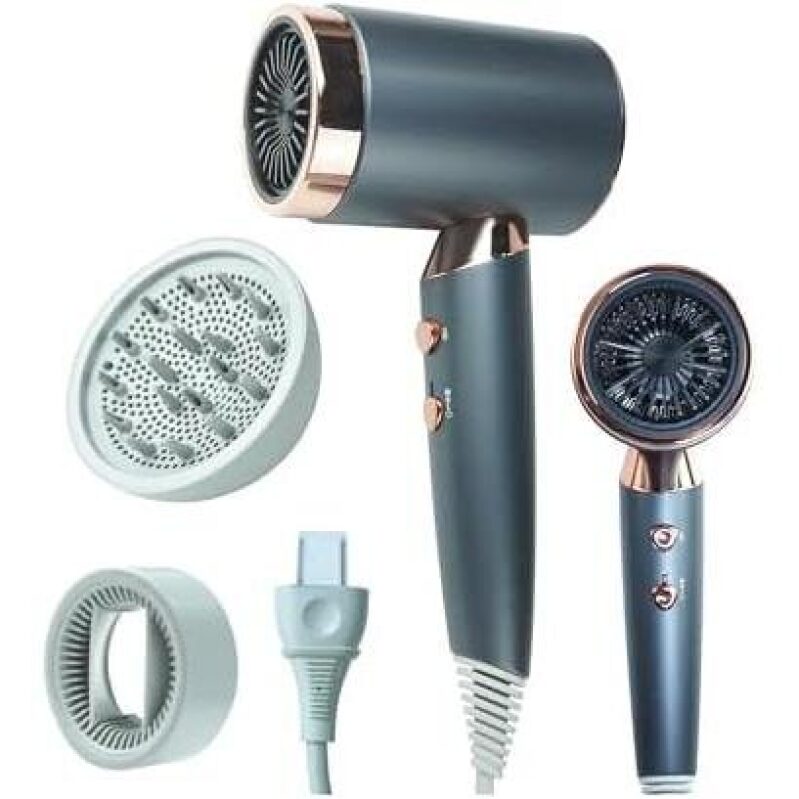 UltraPro Silent Quick-Dry Hair Dryer - 1600W with Multi-Attachments - 61% Discount