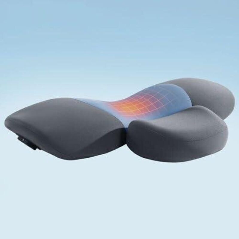 Neck Massage Pillow with Three-in-One Traction and Heat Pack – 56% Off