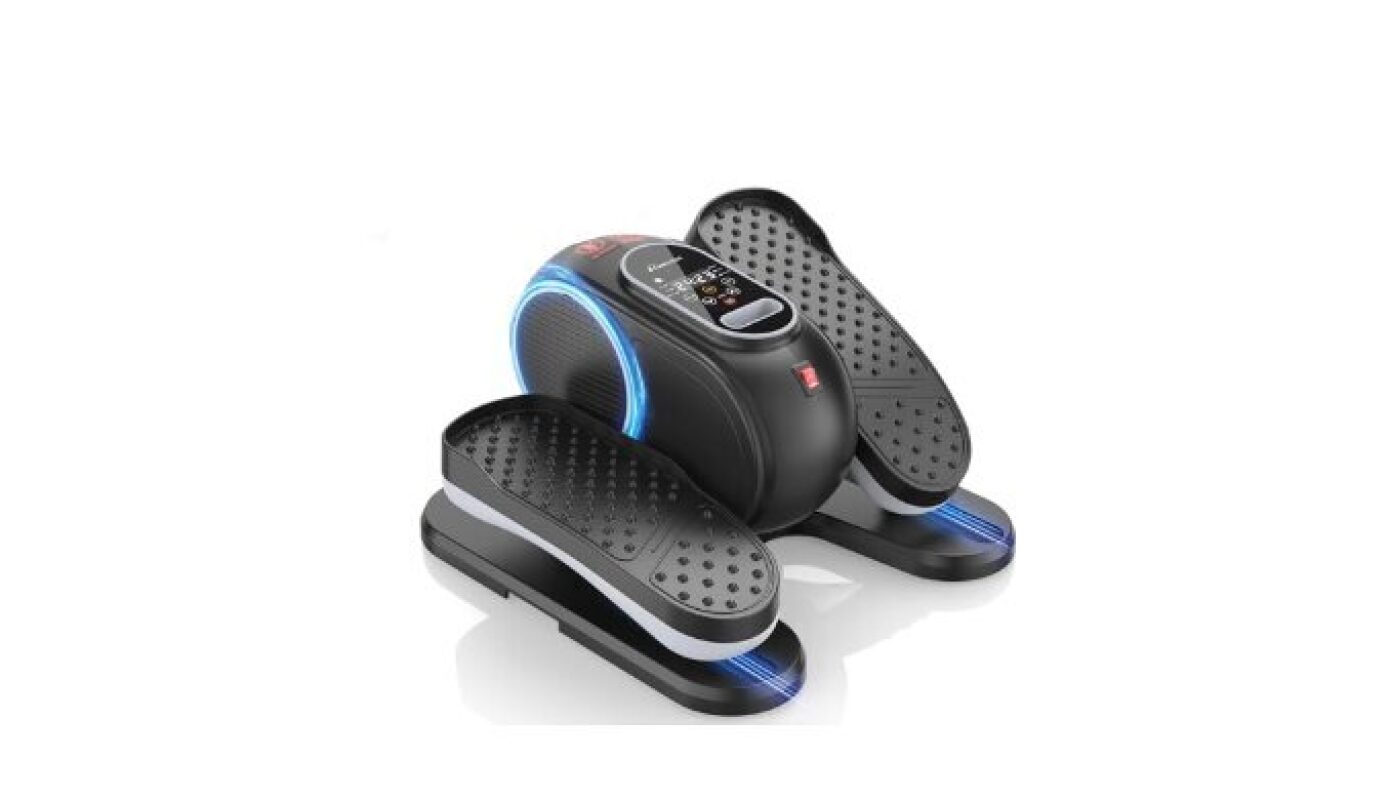 ANCHEER Under Desk Elliptical: 24-in-1 Compact Leg Exerciser for Home Office