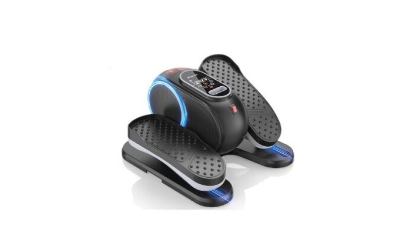 ANCHEER Under Desk Elliptical: 24-in-1 Compact Leg Exerciser for Home Office