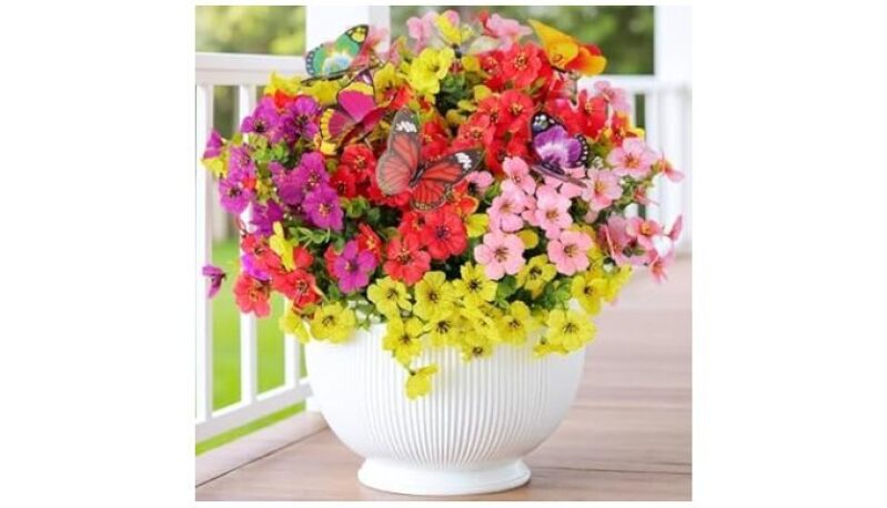Vibrant Artificial Flower Bouquets for Year-Round Beauty