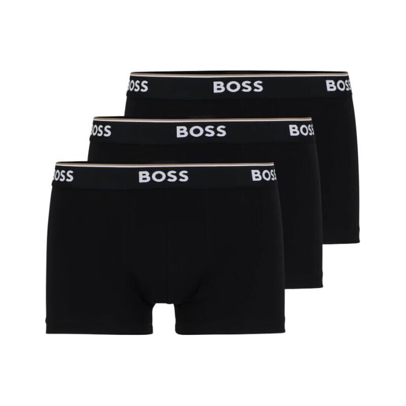 3-Pack BOSS Men's Cotton Trunk - Premium Comfort