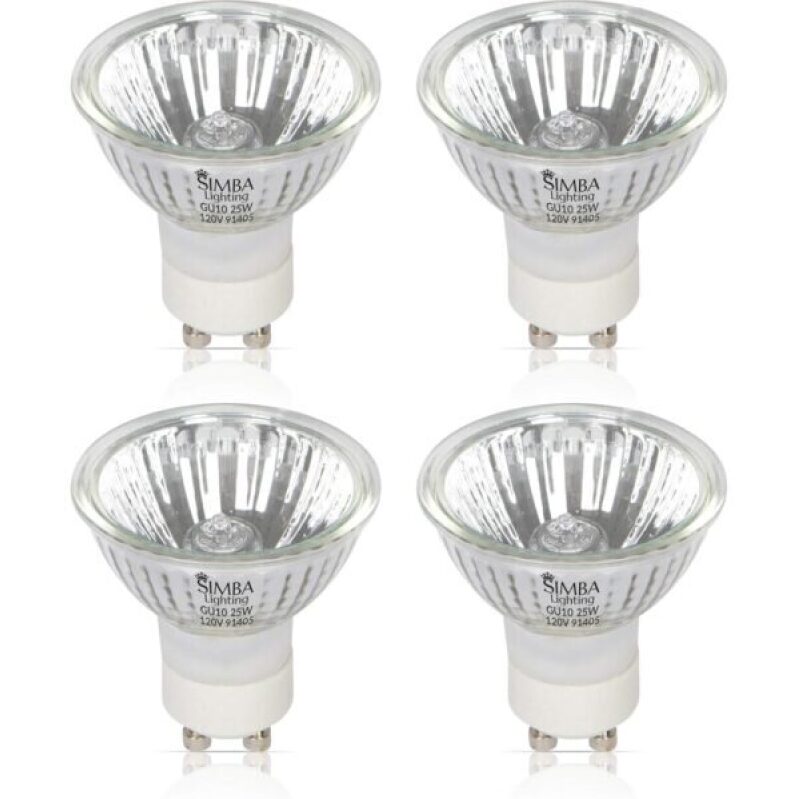 Simba 25W NP5 Candle Warmer ETC Replacement Light Bulb (4 Pack) - Ideal for Wax Melt, Tart Burner, Recessed, Track Lighting