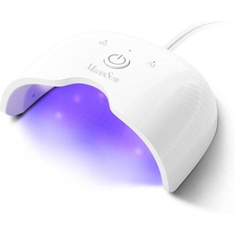 MelodySusie Mini LED UV Nail Lamp - Perfect for Home Use