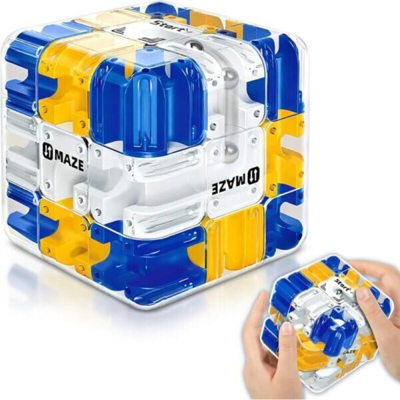3D Maze Cube Puzzle -50% Off - Engaging Puzzle for All Ages