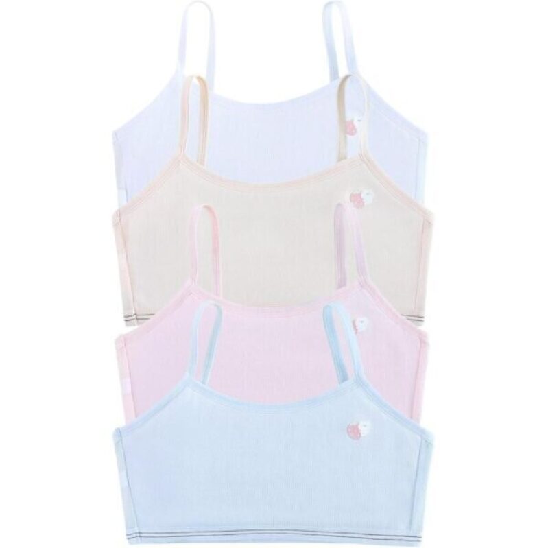 Premium Cotton Seamless Camisoles - 4 Pack