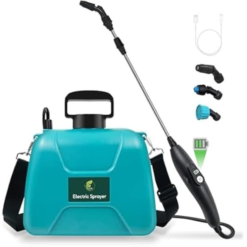 Powerful 2 Gallon Battery-Operated Garden Sprayer for Efficient Gardening