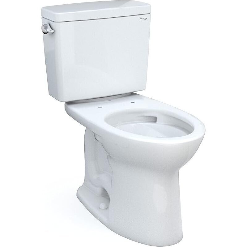 TOTO Drake Two-Piece Elongated 1.6 GPF TORNADO FLUSH Toilet